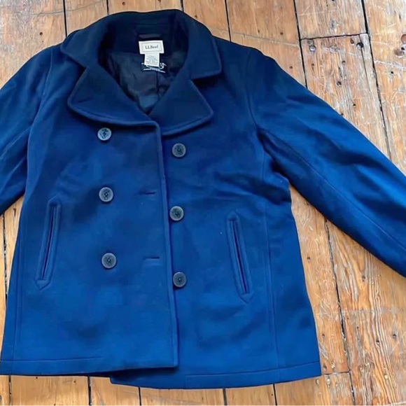 LL bean peacoat - Picture 1 of 4